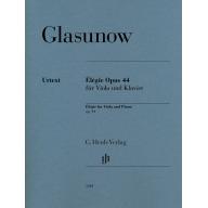 Glazunov Élégie op. 44 for Viola and Piano