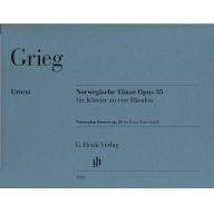 Grieg  Norwegian Dances op. 35 for Piano Four-hand...