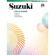 Suzuki Cello School, Vol.6【Cello Book & CD】