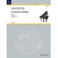 Kapustin 8 Concert Studies Op. 40 for Piano