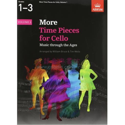 ABRSM  More Time Pieces for Cello Grades 1-3 Volume 1