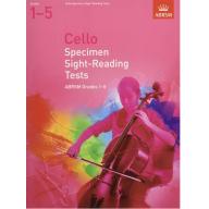 英國皇家 ABRSM 大提琴視奏測驗範例 Specimen Sight-Reading Tests for Cello : Grades 1-5