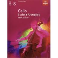 英國皇家 ABRSM 大提琴音階與琶音 Cello Scales And Arpeggios Gra...