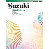Suzuki Cello School, Vol.4【Cello Part】