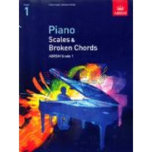 < 特價 >ABRSM 英國皇家 鋼琴音階 Piano Scales, Arpeggios & Broken Chords, Grade 1
