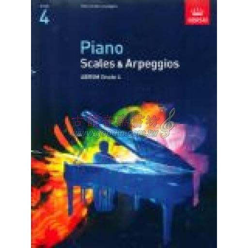 ABRSM 英國皇家 鋼琴音階 Piano Scales, Arpeggios & Broken Chords, Grade 4