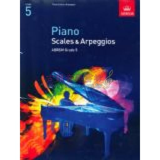 < 特價 >ABRSM 英國皇家 鋼琴音階 Piano Scales, Arpeggios & Broken Chords, Grade 5