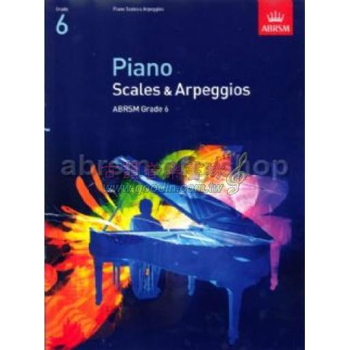 < 特價 >ABRSM 英國皇家 鋼琴音階 Piano Scales, Arpeggios & Broken Chords, Grade 6