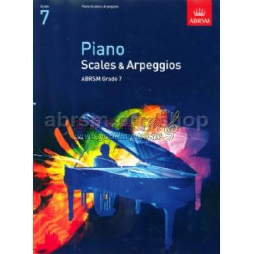 < 特價 >ABRSM 英國皇家 鋼琴音階 Piano Scales, Arpeggios & Broken Chords, Grade 7
