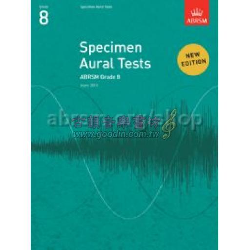 英國皇家 ABRSM 聽力測驗 Specimen Aural Tests, Grade 8
