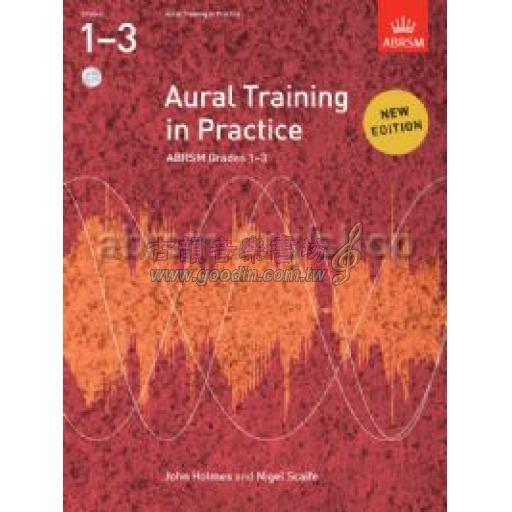 英國皇家 ABRSM 聽力測驗練習 Aural Training in Practice,Grades 1–3, with 2 CDs
