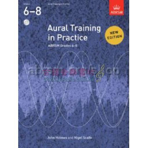 英國皇家 ABRSM 聽力測驗練習 Aural Training in Practice,Grades 6–8, with 3 CDs