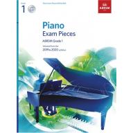 < 特價 >ABRSM 英國皇家 2019-2020 鋼琴考試指定曲 第1級,with CD