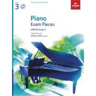 < 特價 >ABRSM 英國皇家 2019-2020 鋼琴考試指定曲 第3級,with CD