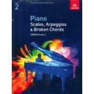 ABRSM 英國皇家 鋼琴音階 Piano Scales, Arpeggios & Broken Chords, Grade 2