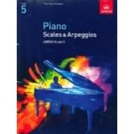 < 特價 >ABRSM 英國皇家 鋼琴音階 Piano Scales, Arpeggios & Broken Chords, Grade 5