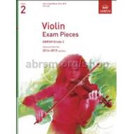 < 特價 >ABRSM 英國皇家 2016-2019 小提琴考試指定曲 Violin Exam Pieces 2016–2019,Grade 2, Part