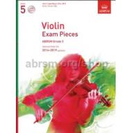 < 特價 >ABRSM 英國皇家 2016-2019 小提琴考試指定曲 Violin Exam Pieces 2016–2019,Grade 5, Score, Part & 2 CDs