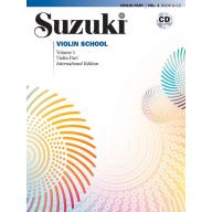 Suzuki Violin School, Vol.1【Violin Book & CD】【International Edition】