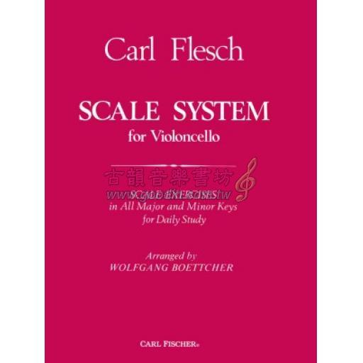 Carl Flesch Scale System for Violoncello