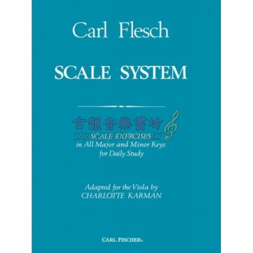 Carl Flesch Scale System for Viola