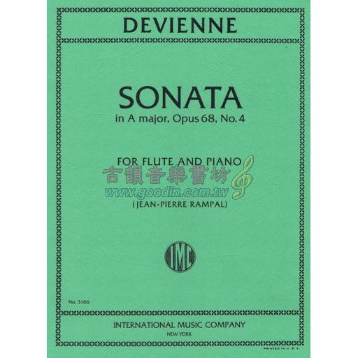 *Devienne Sonata in A major Op.68,No.4 for Flute and Piano