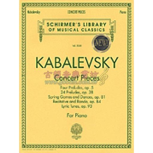 Kabalevsky Concert Pieces for Piano