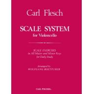 Carl Flesch Scale System for Violoncello
