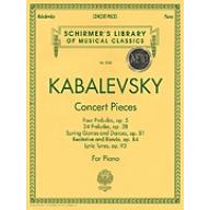 Kabalevsky Concert Pieces for Piano