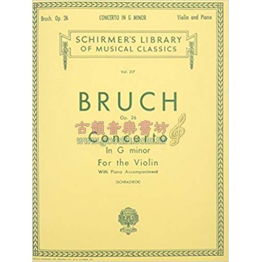 Bruch Concerto in G minor Op.26 for Violin