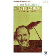 Dennis Alexander's Favorite Solos, Book 3