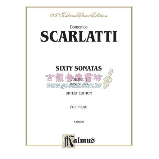 Scarlatti Sixty Sonatas,Volume II, Nos. 31-60 