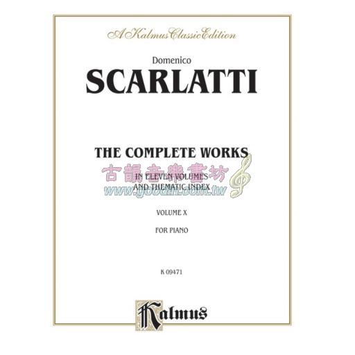 【特價】Scarlatti The Complete Works, Volume X