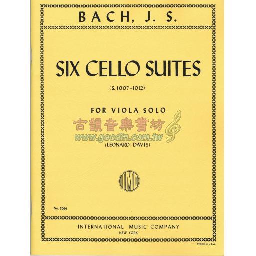 *Bach Six Cello Suites, S. 1007-1012 for Viola Solo