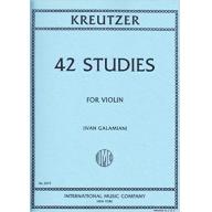 Kreutzer 42 Studies for Violin Solo