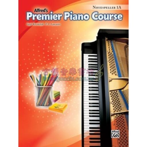 Premier Piano Course, Notespeller 1A