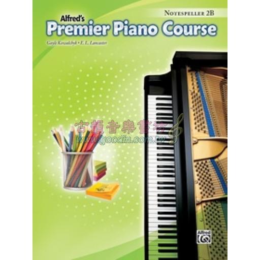 Premier Piano Course, Notespeller 2B