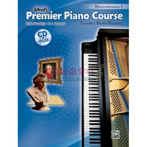 Premier Piano Course, Masterworks 5 +CD