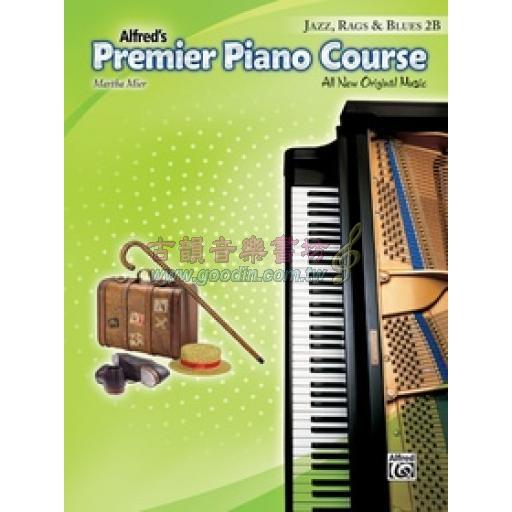 Premier Piano Course, Jazz, Rags & Blues 2B 