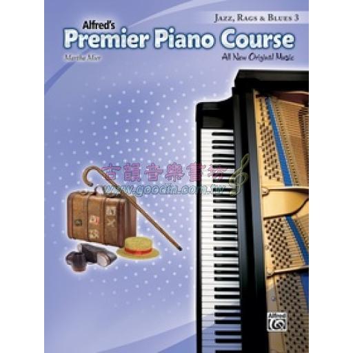 Premier Piano Course, Jazz, Rags & Blues 3