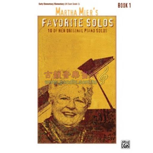 Martha Mier's Favorite Solos, Book 1 