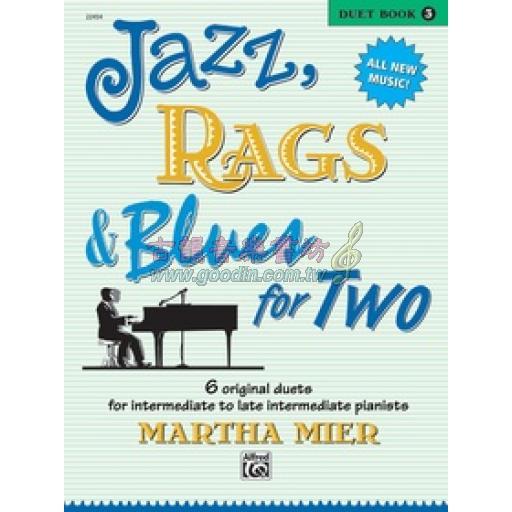 Jazz, Rags & Blues for Two, Book 3