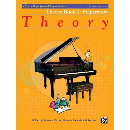 【特價】Alfred's Basic Graded Piano Course, Theory Book 2