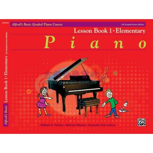 Alfred's Basic Graded Piano Course, Lesson Book 1