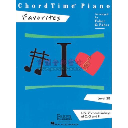 ChordTime® Piano【Favorites】– Level 2B