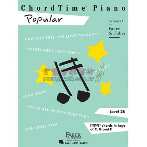 ChordTime® Piano【Popular】– Level 2B