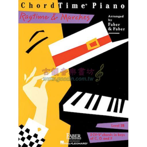 ChordTime® Piano【Ragtime & Marches】– Level 2B