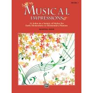 Musical Impressions, Book 1