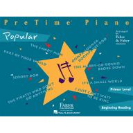 PreTime® Piano【Popular】– Primer Level