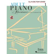 【Faber】Adult Piano Adventures – All-in-One Piano Course Book 1
